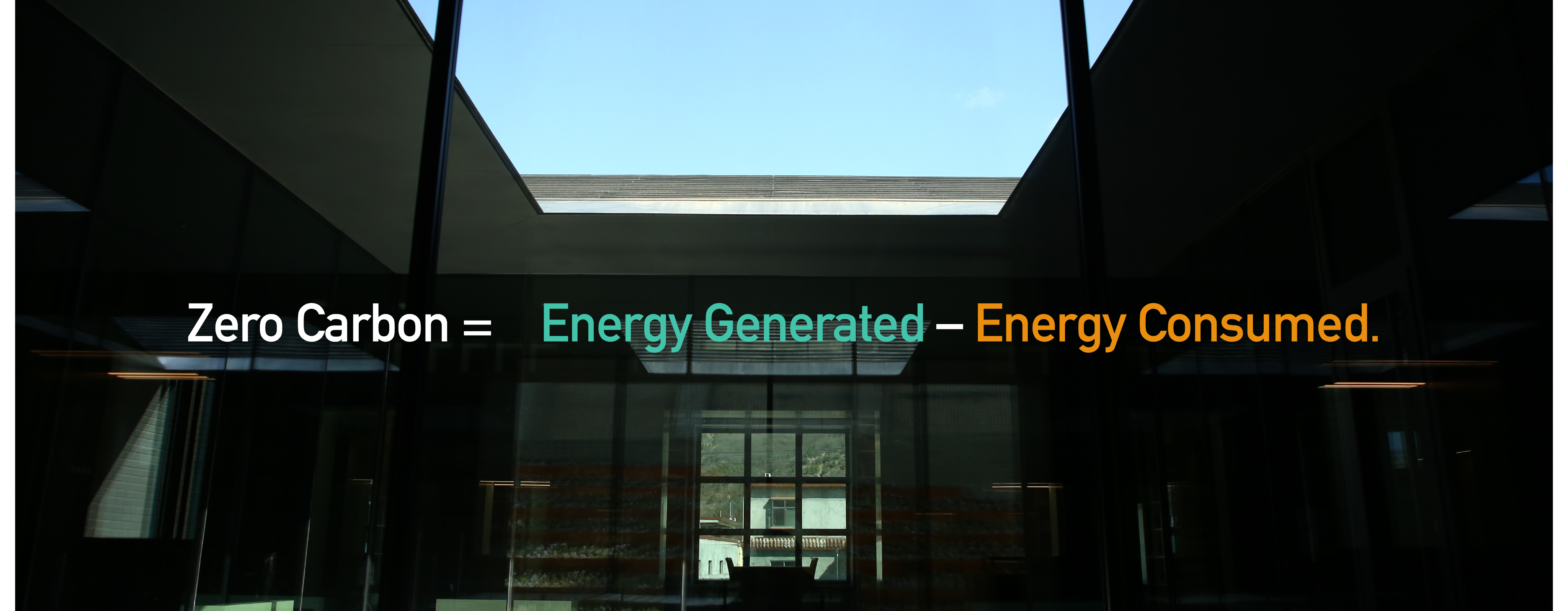 Anders brand wordmark in white placed on top of an image of a modern interior design.